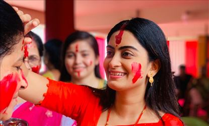 ইচ্ছে পূরণ, সিঁদুর খেললেন অঙ্কিতা
